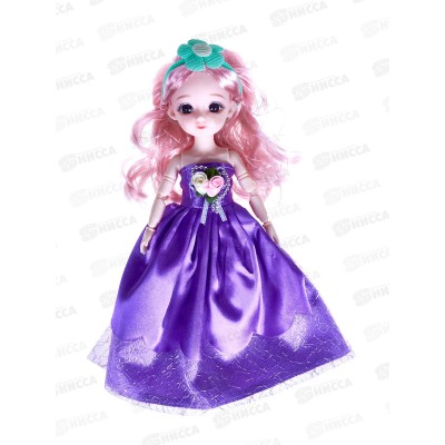 Кукла 30см, 3061791, ручки шарнирные в коробке 24*7*38см