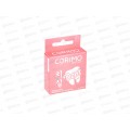 Corimo зубная нить Ультраплоская вощеная Клубничная 50м Corimo зубная нить Ультраплоская вощеная Клубничная 50м