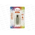 Флеш-карта Perfeo USB  4Gb C03 grey