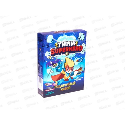 Тими подарочный набор №1183 Superhero с ароматом Тутти-фрутти (шам+пена 200мл) *10