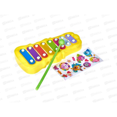 Металлофон фигурный "Смешарики" SL-00619, микс, 9210261