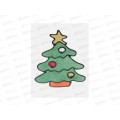 Наклейка на стекло  Новый Год 15*20см  336-503