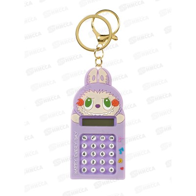 Калькулятор MAZARI  8разр. Зубастик. на брелке.  М-4978 *12