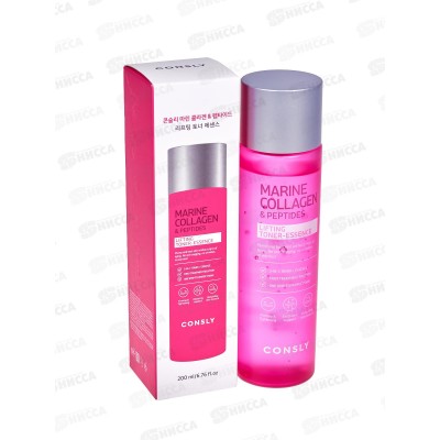 Consly Тонер-эссенция Укрепляющий с коллагеном и пептидом 200мл Consly Тонер-эссенция Укрепляющий с коллагеном и пептидом 200мл