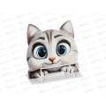Подставка д/книг Mazari Cat метал. 23,2*20см 1 дизайн М-1587 *12