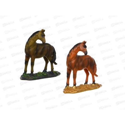 Сувенир Лошади 13,5*5,5*14см полистоун 2 дизайна  398-354
