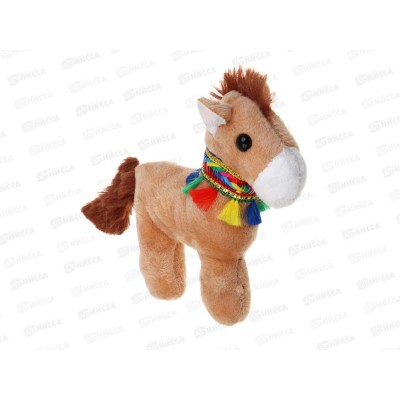 Магнит Лошадка 10*9*2см полиэстер металл,4 дизайна  705-024