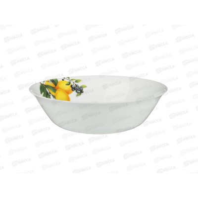 Салатник 1380мл Лимоны, опаловое стекло, MILLIMI, 818-281   г