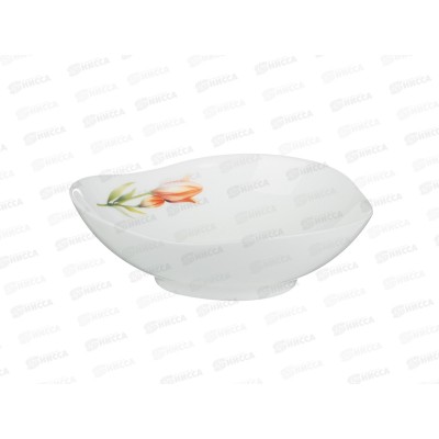 Салатник 680мл Лилия, треугол. форма, MILLIMI, 818-327 г Салатник 680мл Лилия, треугол. форма, MILLIMI, 818-327 г