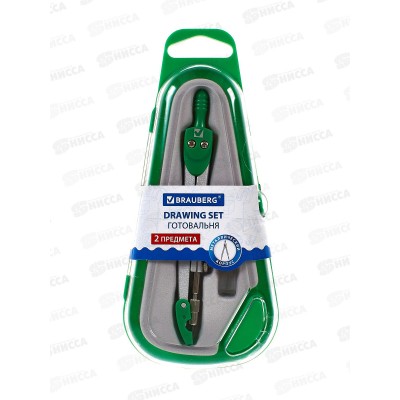 Готовальня BRAU 2пр., Klasse пенал, 210320 *20 Готовальня BRAU 2пр., Klasse пенал, 210320 *20