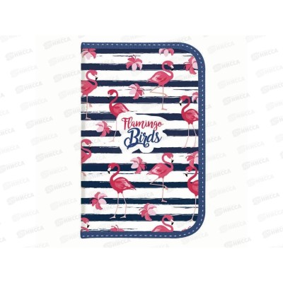 Пенал schoolФОРМАТ 190*135 Фламинго ПП-ФЛМ*10 Пенал schoolФОРМАТ 190*135 Фламинго ПП-ФЛМ*10