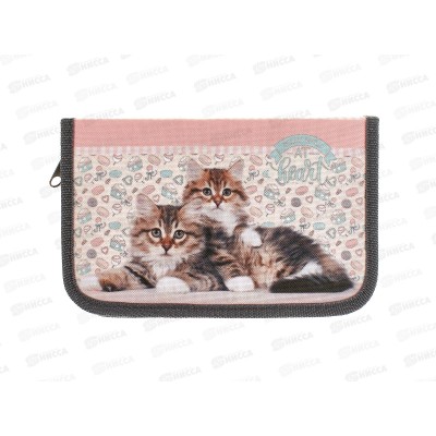 Пенал ПП Два котенка 1отд 190*115 АН-1962 *60 Пенал ПП Два котенка 1отд 190*115 АН-1962 *60