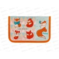 Пенал ПП Очаровательные лисы, 1отд, мал. 190*115 ПН-2021 *60