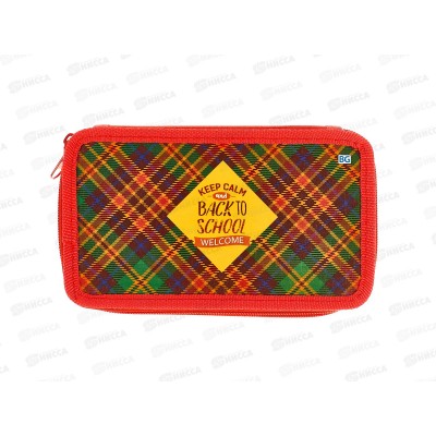 Пенал BG Welcome to school, 190*110мм, молн., 4414 *36 Пенал BG Welcome to school, 190*110мм, молн., 4414 *36