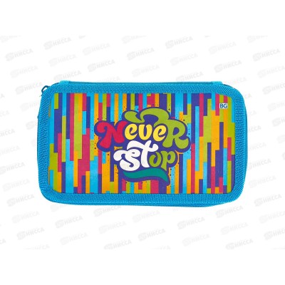 Пенал BG Multicolour,  190*110мм, молн., 4562 *36 Пенал BG Multicolour,  190*110мм, молн., 4562 *36