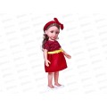 Кукла 37см Y20058378 в коробке 21*9,5*44см
