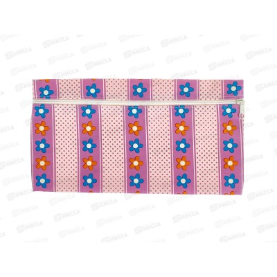 Пенал-косм. deVente Розовые цветочки и горох,7024604 Пенал-косм. deVente Розовые цветочки и горох,7024604