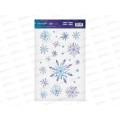 Наклейка на стекло  "Снежный день" многораз.20*34см 2366492