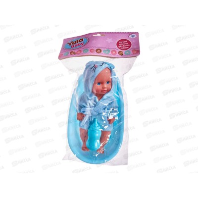 Пупс 25см с аксессуарами, 3071236, в пакете 24*35*7см