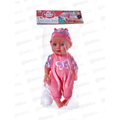 Пупс 30см с аксессуарами, Y20058365, 3 вида, в пакете 20*9,5*43см Пупс 30см с аксессуарами, Y20058365, 3 вида, в пакете 20*9,5*43см