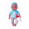 Пупс 30см, с аксессуарами 3033484, звук,  в коробке 16*9*30см