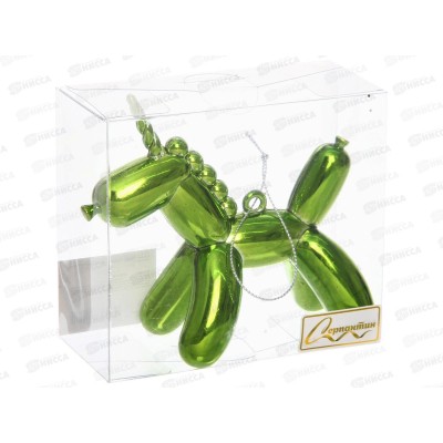 Елочная игрушка Воздушный единорожек 11*5*9см Салатовый 916-1631 Елочная игрушка Воздушный единорожек 11*5*9см Салатовый 916-1631