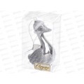 Елочная игрушка Гусь 7*5*10см Серебро 201-4689