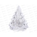 Сувенир "Кристальная елочка" с подсветкой 5*6см белый 700-0637