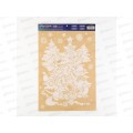 Наклейки для окон "Зимняя компания",многораз.,33*50см 6940006