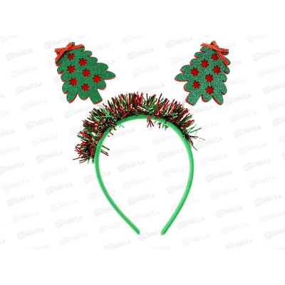 Ободок карнавальный "Елочки" 10511598 Ободок карнавальный "Елочки" 10511598