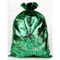 Мешок Деда Мороза,60*40см "Елочка", зелен 10603526