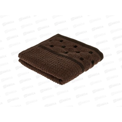 Полотенце махровое 30*60 LuxoR Латис шоколадный