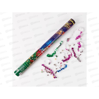 Хлопушка пневматическая &quotС Новым Годом&quot куранты 60см 1313222