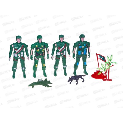 Набор "Военный" 3066638 в пакете 12,7*5,7*2,5см Набор "Военный" 3066638 в пакете 12,7*5,7*2,5см