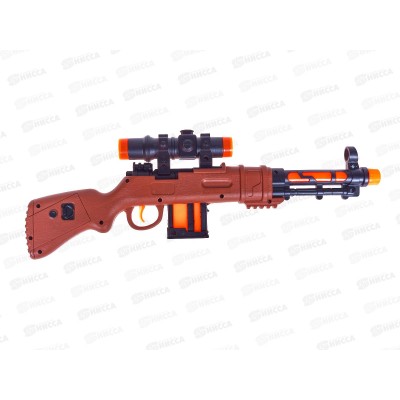 Ружье на бат. 2362300 свет, звук, 38*3,5*13см