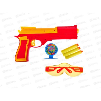 Набор "Стрелок" 3053429 (3 софт-патрона) в пакете 24*3,2*13см