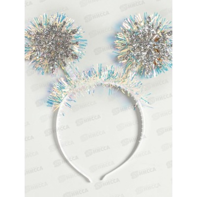 Ободок карнав. "Снежинка" 7673815