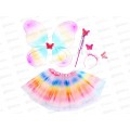 Набор карнавальный "Бабочка" 3предмета:крылья,ободок,юбка 9242010