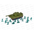 Набор "Военный " 3021611 инерц. танк, солдатики, в пакете Набор "Военный " 3021611 инерц. танк, солдатики, в пакете