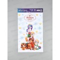 Наклейки виниловые на окна "Елка из коней" 20*34,5см 10864207