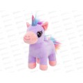 Игрушка ТМ "Relana" Единорог фиолетовый 20см, RL24180-20 в пакете Игрушка ТМ "Relana" Единорог фиолетовый 20см, RL24180-20 в пакете