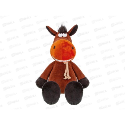 Игрушка ТМ &quotRelana" Конь темно-коричневый, 24см, RL25065-24