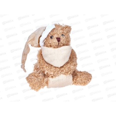 Игрушка ТМ &quotRelana&quot Мишка в ночном колпаке, 22см, RL24029-22