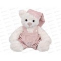 Игрушка ТМ "Relana" Мишка в комбинезоне, 20см, RL24057-20 Игрушка ТМ "Relana" Мишка в комбинезоне, 20см, RL24057-20