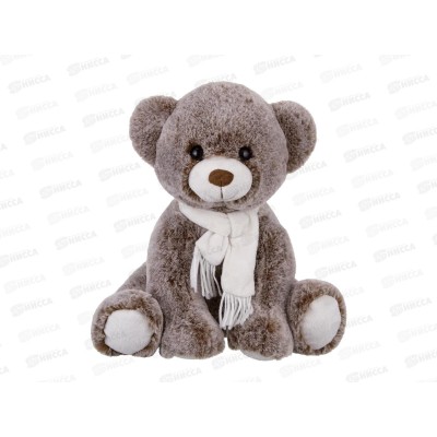 Игрушка ТМ "Relana" Мишка в шарфике, 23см, RL24008-23 Игрушка ТМ "Relana" Мишка в шарфике, 23см, RL24008-23