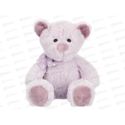 Игрушка ТМ "Relana" Мишка лавандовый с бантиком, 24см, RL24171-24 Игрушка ТМ "Relana" Мишка лавандовый с бантиком, 24см, RL24171-24