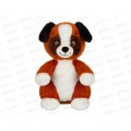 Игрушка ТМ &quotRelana&quot Собака коричневая, 24см, RL25060-24