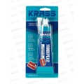 Герметик KRASS 80мл силикон универсал бесцветный, 9593349 *24 Герметик KRASS 80мл силикон универсал бесцветный, 9593349 *24