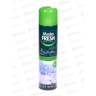Master FRESH осв воздуха Аромат чистоты 300мл *24 С0008098 Master FRESH осв воздуха Аромат чистоты 300мл *24 С0008098