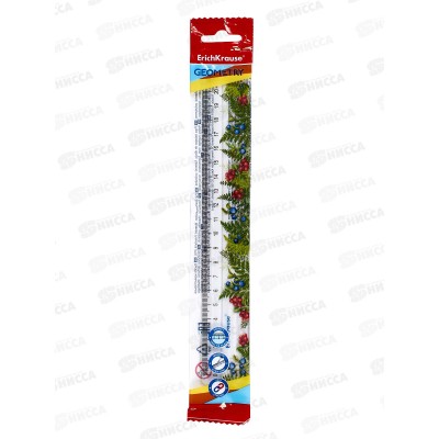 Линейка 20см EK Berries прозр. 58107 *50 Линейка 20см EK Berries прозр. 58107 *50